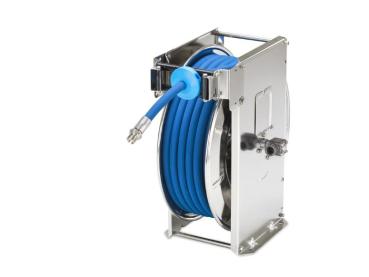 Automatischer Schlauchaufroller Typ ST14/12e - max. montierbare Schlauchlänge 10m bei Ø DN10