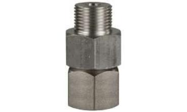 Drehgelenk 3/8" IG - 3/8" AG Edelstahl