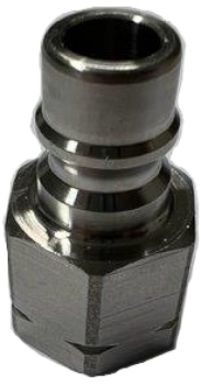 HD-Stecknippel Snap-Tite SPHC6-6RP, Edelstahl