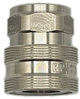 RP-Click Schnellkupplung 3/8" IG, Edelstahl (Snap-Tite)