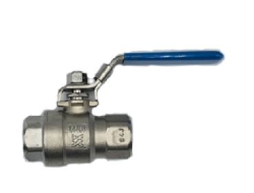 HD-Kugelhahn, Edelstahl, 1/2"