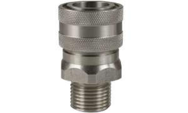 Kupplung ST-3100 1/2" AG Edelstahl