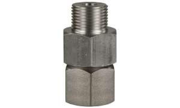Drehgelenk 3/8" IG - 3/8" AG Edelstahl
