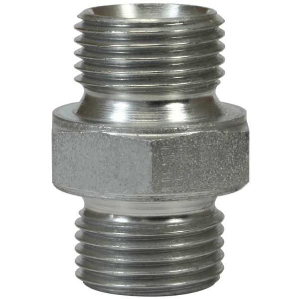Doppelnippel   1", Edelstahl
