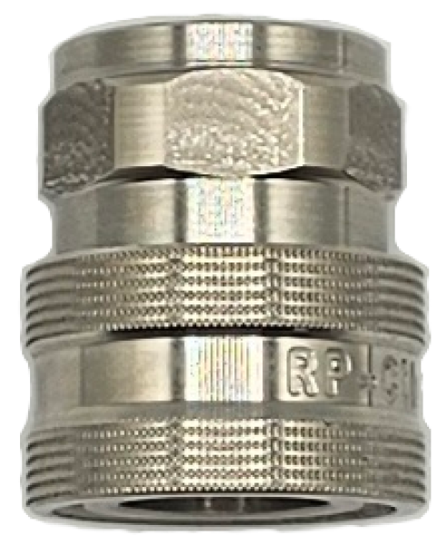 RP-Click Schnellkupplung 3/8" IG, Edelstahl (Snap-Tite)